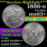 ***Auction Highlight*** 1886-o Morgan Dollar $1 Grades Select+ Unc (fc)