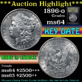 ***Auction Highlight*** 1896-o Morgan Dollar $1 Graded Choice Unc by USCG (fc)
