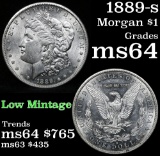 ***Auction Highlight*** 1889-s Morgan Dollar $1 Grades Choice Unc (fc)