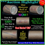 ***Auction Highlight*** Morgan dollar roll ends 1885 & 'cc', Better than average circ (fc)