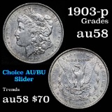1903-p Morgan Dollar $1 Grades Choice AU/BU Slider