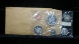 1962 Canadian proof set, 6 coins