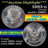 ***Auction Highlight*** 1883-o Morgan Dollar $1 Grades Choice Unc+ DMPL (fc)