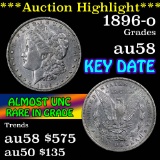 ***Auction Highlight*** 1896-o Morgan Dollar $1 Grades Choice AU/BU Slider (fc)