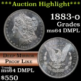 ***Auction Highlight*** 1883-o Morgan Dollar $1 Grades Choice Unc DMPL (fc)