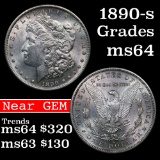 1890-s Morgan Dollar $1 Grades Choice Unc