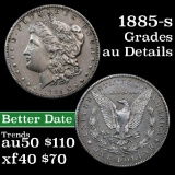 1885-s Morgan Dollar $1 Grades AU Details