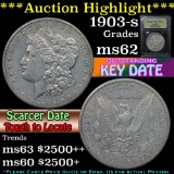 ***Auction Highlight*** 1903-s Morgan Dollar $1 Graded Select Unc by USCG (fc)