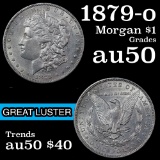 1879-o Morgan Dollar $1 Grades AU, Almost Unc