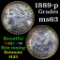 1889-p Morgan Dollar $1 Grades Select Unc