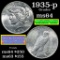 1935-p Peace Dollar $1 Grades Choice Unc