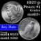 1927-p Peace Dollar $1 Grades Select+ Unc