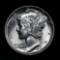 1941-p Mercury Dime 10c