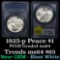 PCGS 1925-p Peace Dollar $1 Graded ms64 by PCGS