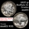 1937-p Buffalo Nickel 5c Grades Select Unc