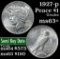 1927-p Peace Dollar $1 Grades Select+ Unc