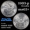 1903-p Morgan Dollar $1 Grades Select+ Unc