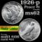 1926-p Peace Dollar $1 Grades Select Unc