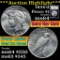 ***Auction Highlight*** 1934-d Peace Dollar $1 Graded Choice Unc by USCG (fc)