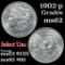 1902-p Morgan Dollar $1 Grades Select Unc