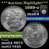 ***Auction Highlight*** 1889-o Morgan Dollar $1 Graded Choice Unc by USCG (fc)