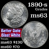 1890-s Morgan Dollar $1 Grades Select Unc (fc)