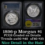PCGS 1896-p Morgan Dollar $1 Graded by PCGS