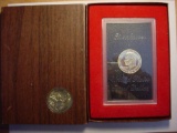 1974-s Silver Proof Eisenhower Dollar in Original Packaging 