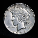 1926-s Peace Dollar $1 Grades xf details