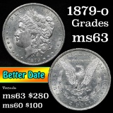 1879-o Morgan Dollar $1 Grades Select Unc (fc)