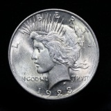 1923-p Peace Dollar $1 Grades Choice Unc