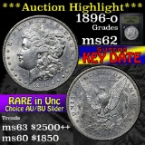 ***Auction Highlight*** 1896-o Morgan Dollar $1 Graded Select Unc by USCG (fc)