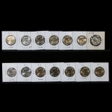 14 assorted BU Susan B. Anthony Dollars 1979, 1999