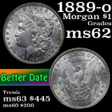 1889-o Morgan Dollar $1 Grades Select Unc