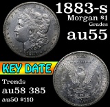 1883-s Morgan Dollar $1 Grades Choice AU