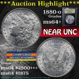 ***Auction Highlight*** 1880-o Morgan Dollar $1 Graded Choice+ Unc by USCG (fc)