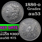 1886-o Morgan Dollar $1 Grades Select AU