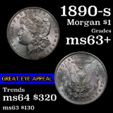 1890-s Morgan Dollar $1 Grades Select+ Unc