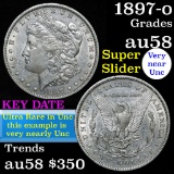 1897-o Morgan Dollar $1 Grades Choice AU/BU Slider (fc)