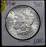 1896-p Morgan Dollar $1 Grades Choice+ Unc