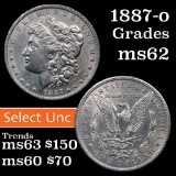 1887-o Morgan Dollar $1 Grades Select Unc