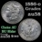 1886-o Morgan Dollar $1 Grades Choice AU/BU Slider