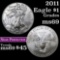 2011 Silver Eagle Dollar $1 Grades ms69