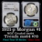 1921-p Morgan Dollar $1 Graded ms64 by NGC