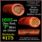 Indian Head Penny 1c Shotgun Roll, 1895 on one end, reverse on the other   1c Grades Average Circ