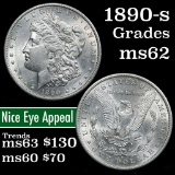 1890-s Morgan Dollar $1 Grades Select Unc