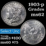 1903-p Morgan Dollar $1 Grades Select Unc