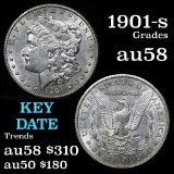 1901-s Morgan Dollar $1 Grades Choice AU/BU Slider (fc)