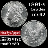 1891-s Morgan Dollar $1 Grades Select Unc