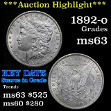 ***Auction Highlight*** 1892-o Morgan Dollar $1 Grades Select Unc (fc)